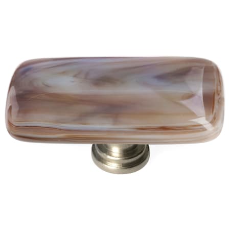 Sietto Cirrus 2 Inch Rectangular Cabinet Knob Satin Nickel