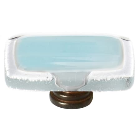 Sietto Reflective 2 Inch Rectangular Cabinet Knob Oil Rubbed Bronze