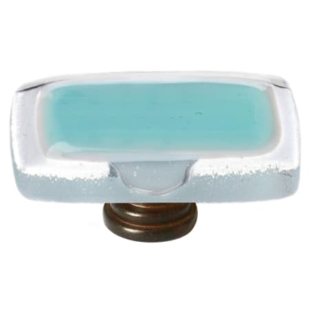 Sietto Reflective 2 Inch Rectangular Cabinet Knob Oil Rubbed Bronze