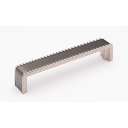 Sietto Fusion 6 Inch Center to Center Handle Cabinet Pull Gunmetal / Satin Nickel