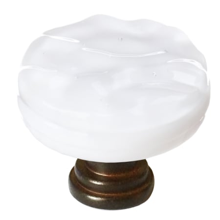 Sietto Glacier 1-1/4 Inch Mushroom Cabinet Knob Oil Rubbed Bronze
