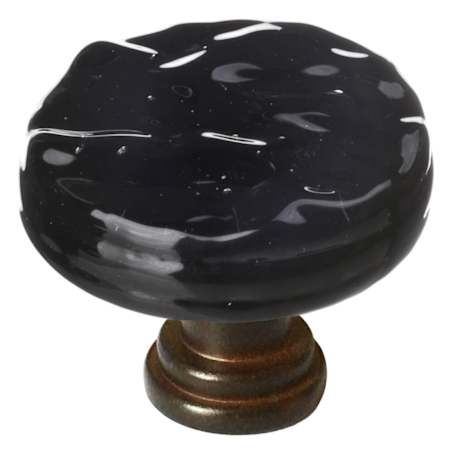 Sietto Glacier 1-1/4 Inch Mushroom Cabinet Knob Oil Rubbed Bronze