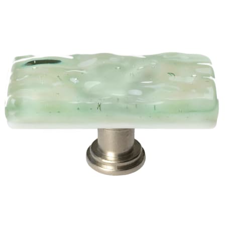 Sietto Skinny Glacier 2 Inch Rectangular Cabinet Knob Satin Nickel