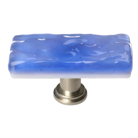 Sietto Skinny Glacier 2 Inch Rectangular Cabinet Knob Satin Nickel