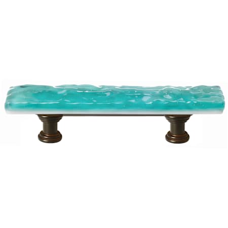 Sietto Skinny Glacier 3 Inch Center to Center Bar Cabinet Pull Oil Rubbed Bronze