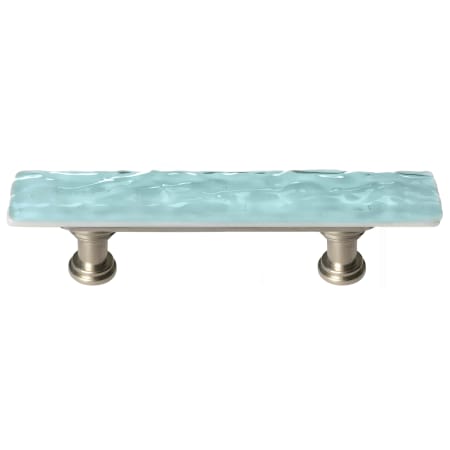 Sietto Skinny Glacier 3 Inch Center to Center Bar Cabinet Pull Satin Nickel