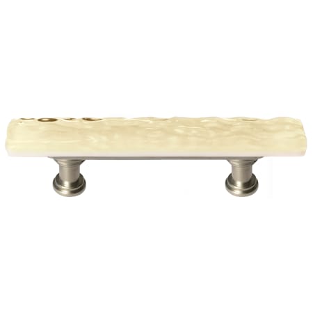 Sietto Skinny Glacier 3 Inch Center to Center Bar Cabinet Pull Satin Nickel