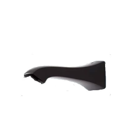 Signature Hardware Vilamonte 7-7/8" Wall Mounted Shower Arm Matte Black