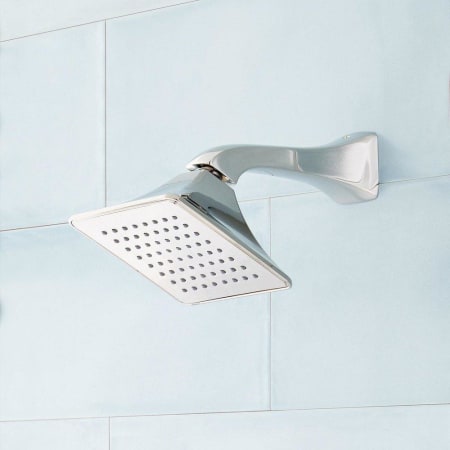 Signature Hardware Vilamonte 1.8 GPM Single Function Shower Head Polished Nickel