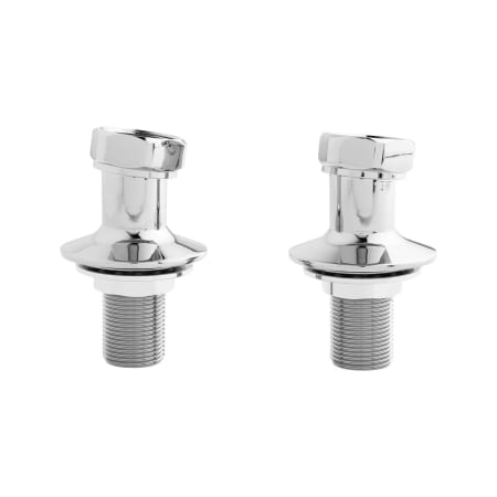 Signature Hardware Angled Straight Faucet Shanks Chrome