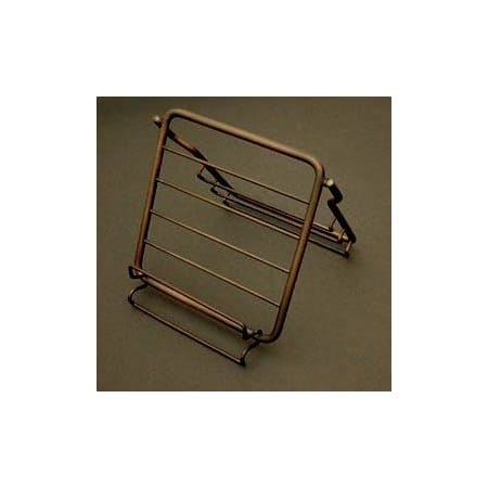 Signature Hardware Reading Rack for Bathtub Caddy Brushed Nickel
