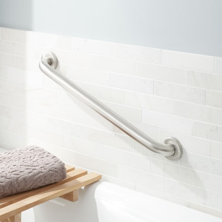 Signature Hardware 24" Contractor Grade Grab Bar Stainless Steel