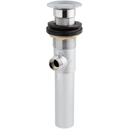 Signature Hardware Pop-Up Drain with Plated Parts - 1-1/2" Flange, 1-1/4" Pipe Satin Chrome