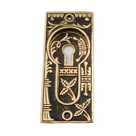 Signature Hardware-276447-Blackened Brass-Flush Pull