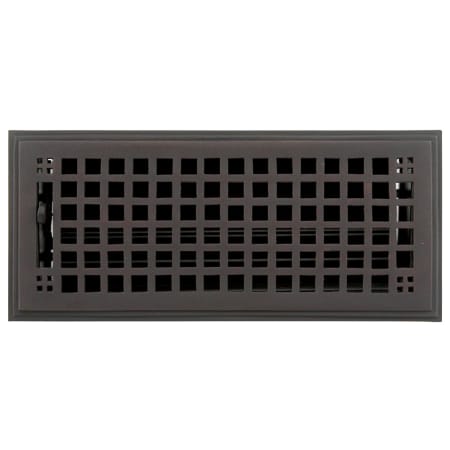 Signature Hardware Mission Bronze Floor Register - 4" x 10" Bronze