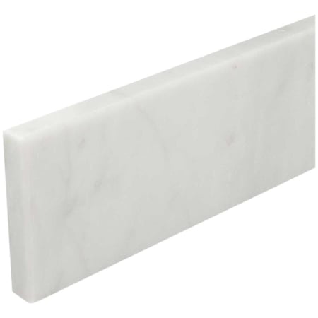 Signature Hardware 25" x 4" x 2cm Marble Backsplash Carrara Marble