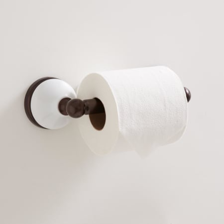Signature Hardware Houston Wall-Mounted Toilet Paper Holder Oil Rubbed Bronze