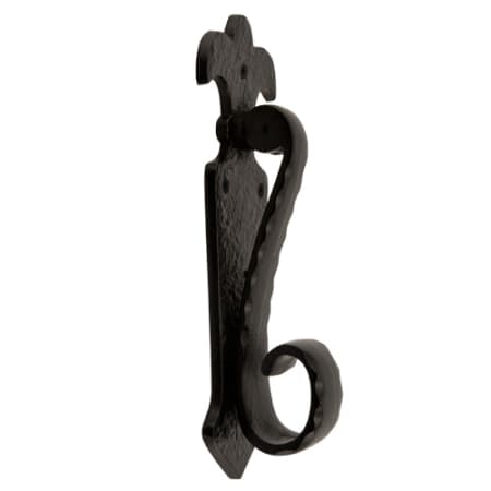 Signature Hardware 8-1/8" x 3-3/8" Iron Skeffington Door Knocker Black Powder Coat