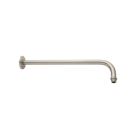 Signature Hardware 15" Wall Mounted Extended Shower Arm and Flange Brushed Nickel