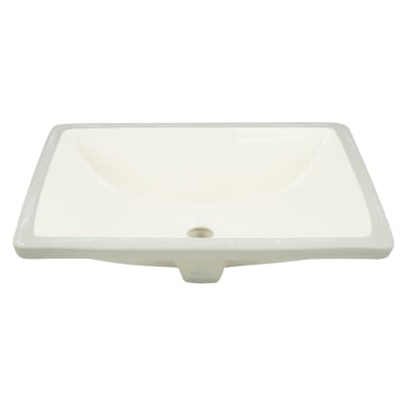 Signature Hardware 20" Rectangular Porcelain Undermount Bathroom Sink Biscuit