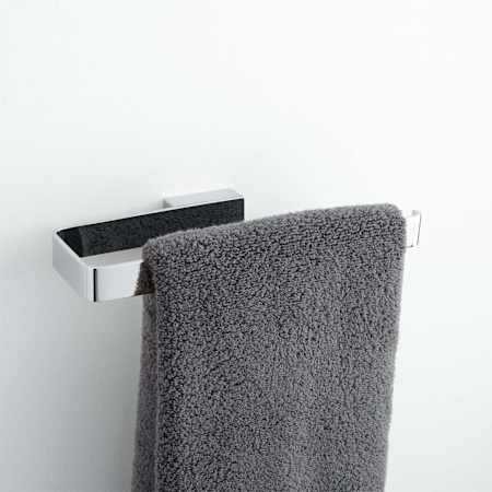 Signature Hardware Newberry 10" Wall-Mounted Towel Ring Chrome