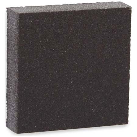 Signature Hardware Granite Composite Sink Sample Square Black