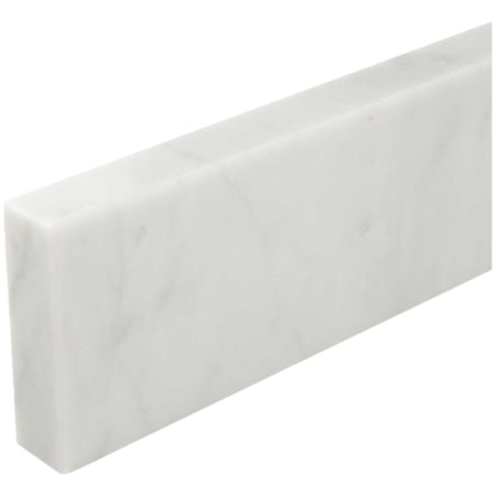 Signature Hardware 25" x 4" x 3cm Marble Backsplash Carrara Marble