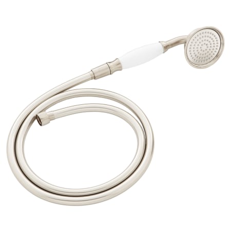 Signature Hardware Cooper Hand Shower with Hose Brushed Nickel