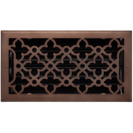 Signature Hardware Ballas Steel Wall Register - 6" x 14" Oil Rubbed Bronze