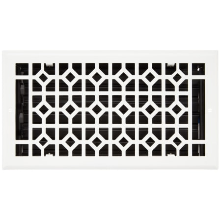 Signature Hardware Appert Steel Wall Register - 6" x 10" White