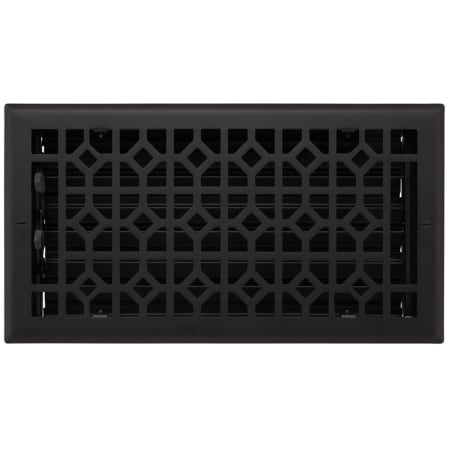 Signature Hardware Appert Steel Wall Register - 6" x 14" Black