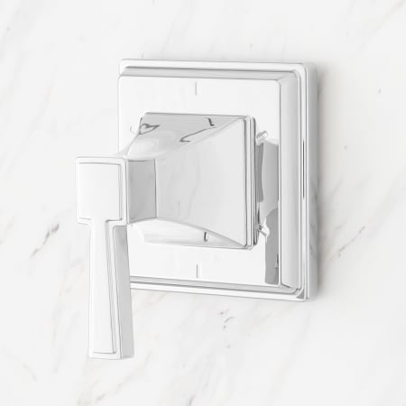 Signature Hardware Pinecrest Lever Handle for Diverter Valve Chrome