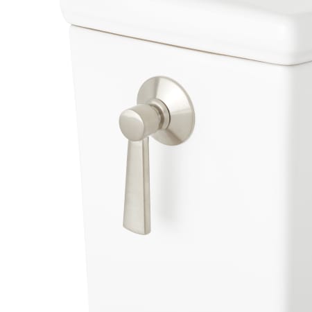 Signature Hardware Pendleton Vertical Toilet Tank Handle Brushed Nickel