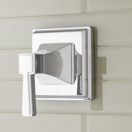 Signature Hardware Pinecrest Volume Control Lever Handle Chrome