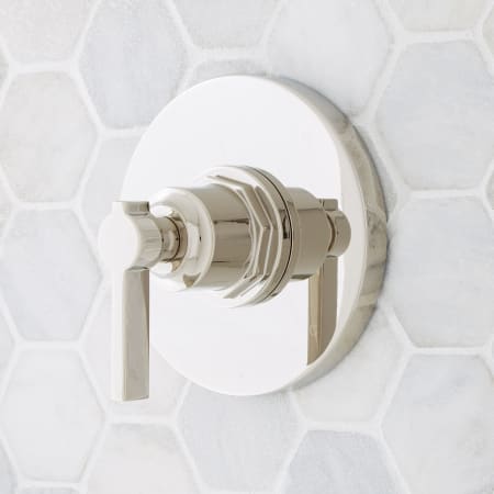 Signature Hardware Greyfield Pressure Balanced Valve Trim Only - Less Rough-In Valve Polished Nickel