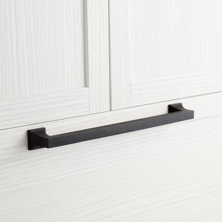 Signature Hardware 18" Rosser Solid Bronze Appliance Pull Dark Bronze