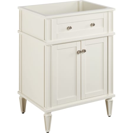 Signature Hardware Elmdale 24" Freestanding Mahogany Single Basin Vanity Cabinet - Cabinet Only - Less Vanity Top White