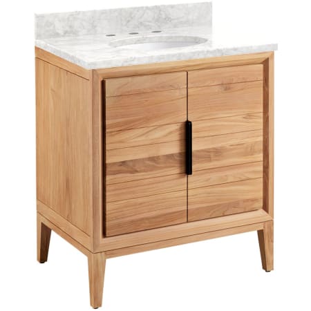Natural Teak / Carrara