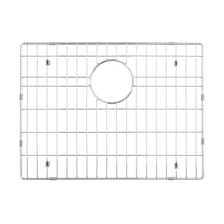 Signature Hardware Ortega 21-1/2" L x 16" W Stainless Steel Basin Rack N/A