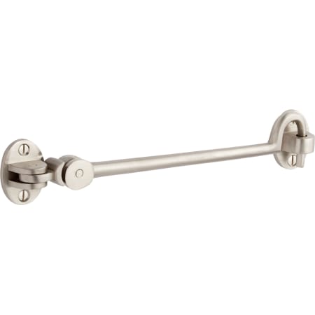 Signature Hardware 8-1/2 - Solid Brass Cabin Door Hook Brushed Nickel