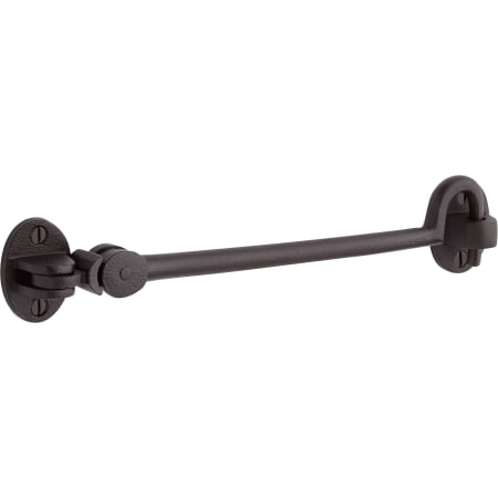 Signature Hardware 8-5/8" Solid Bronze Cabin Door Hook Dark Bronze