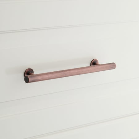 Signature Hardware Diehl 8 Inch Cabinet Pull Antique Copper