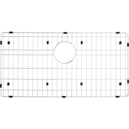 Signature Hardware Totten 28" L x 14-3/16" W Stainless Steel Basin Rack with Rubber Feet Stainless Steel