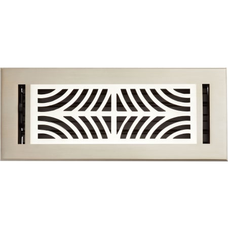 Signature Hardware Deeken 13" x 5-1/4" Floors Brushed Nickel / Polished Nickel