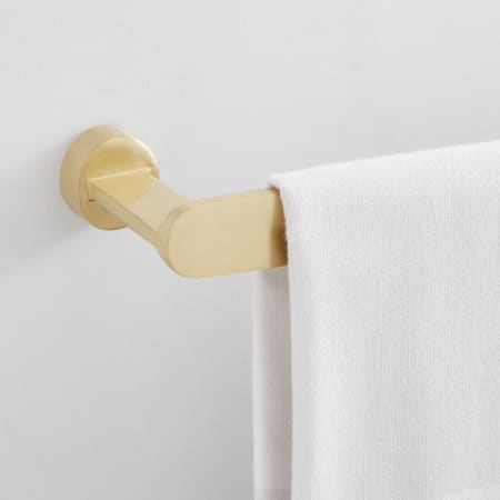 Signature Hardware Linshaw 18" Towel Bar Satin Brass