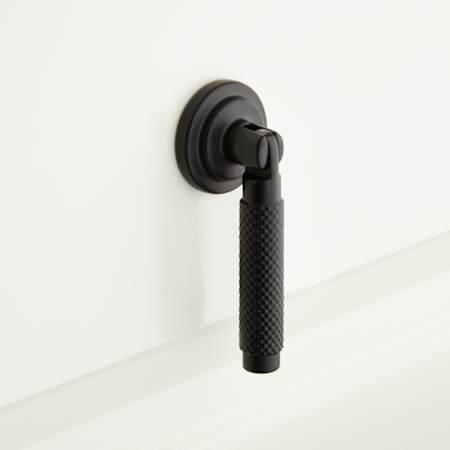 Signature Hardware Arles 1" Designer Cabinet Pull Black