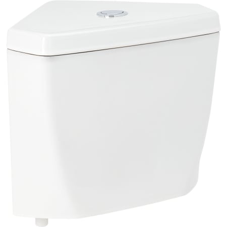 Signature Hardware Eastpointe Corner Toilet Tank White