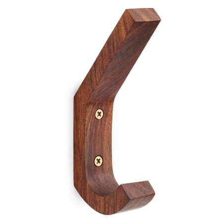 Signature Hardware Larona Double Robe Hook Walnut