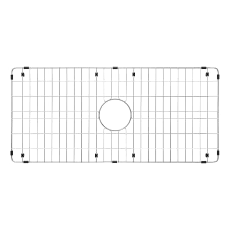 Signature Hardware Rowena 33-1/4" L x 15-1/4" W Stainless Steel Basin Rack Stainless Steel