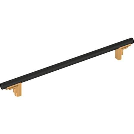 Signature Hardware Anberlin 10-1/16 Inch Center to Center Bar Cabinet Pull Brushed Gold